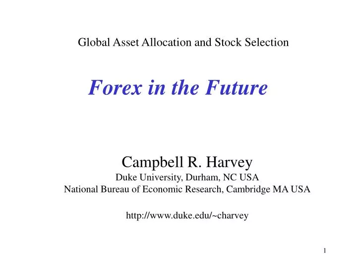Forex powerpoint slides