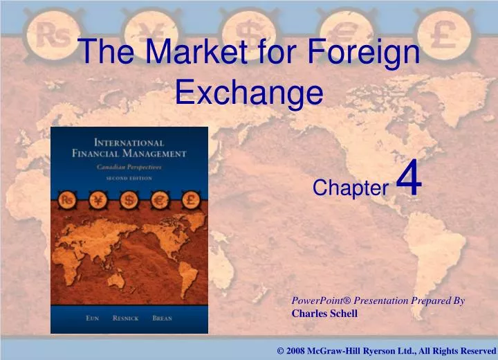 The market for foreign exchange