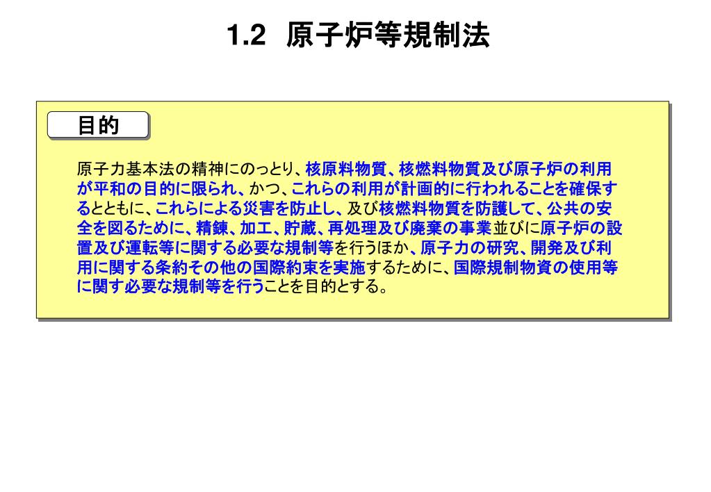 保安教育訓練テキスト （原子炉施設、核燃料物質使用施設等、 少量 核燃料物質使用施設等、放射線施設）