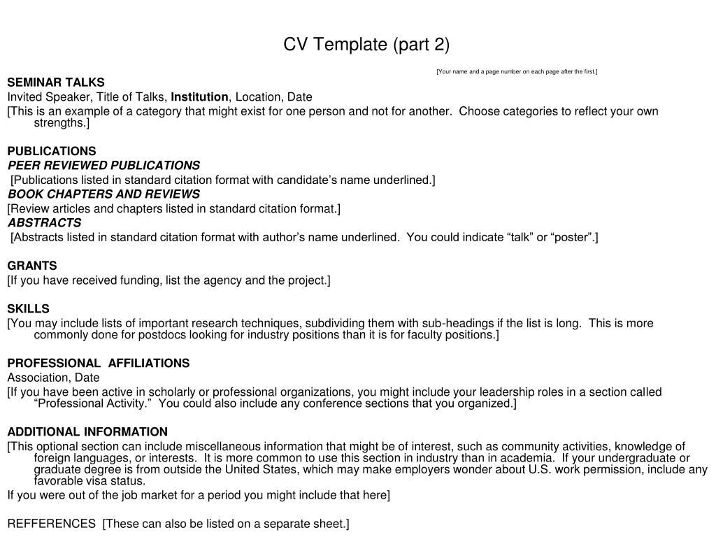PPT - CV/Resume Strategies and Tips PowerPoint Presentation, free download  - ID:6925557