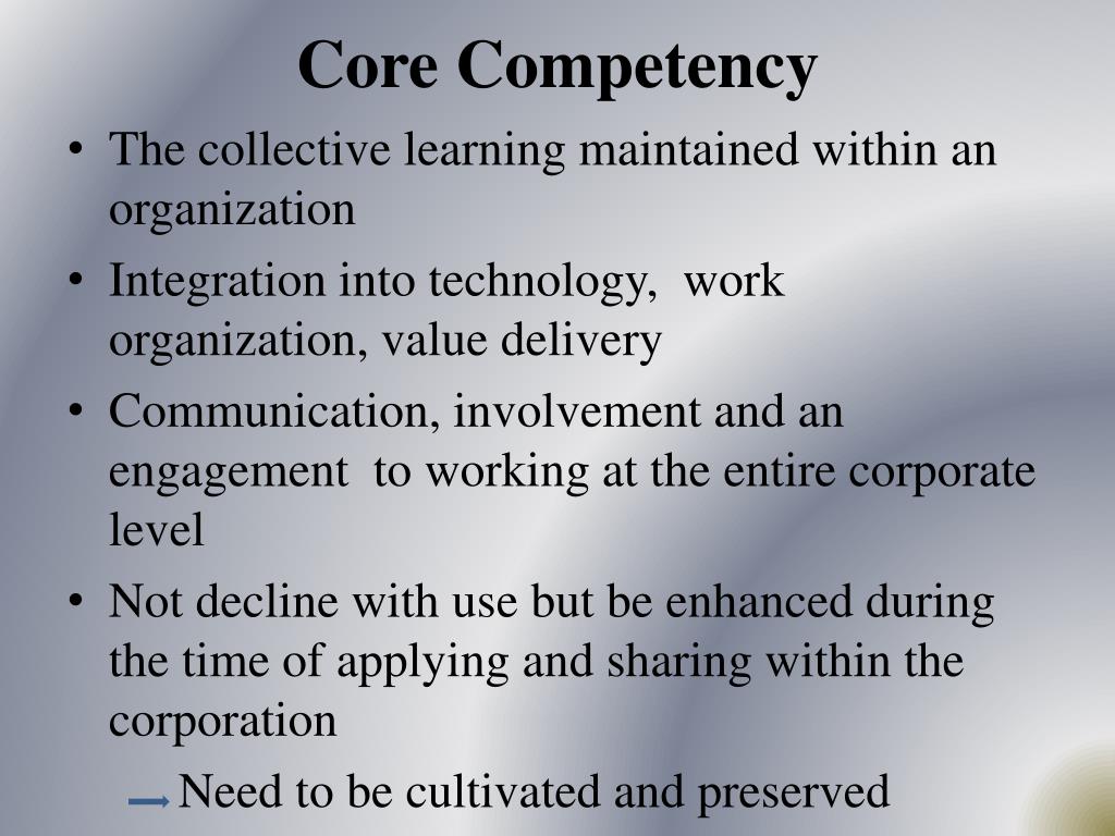 PPT - The Core Competence of the Corporation PowerPoint Presentation ...