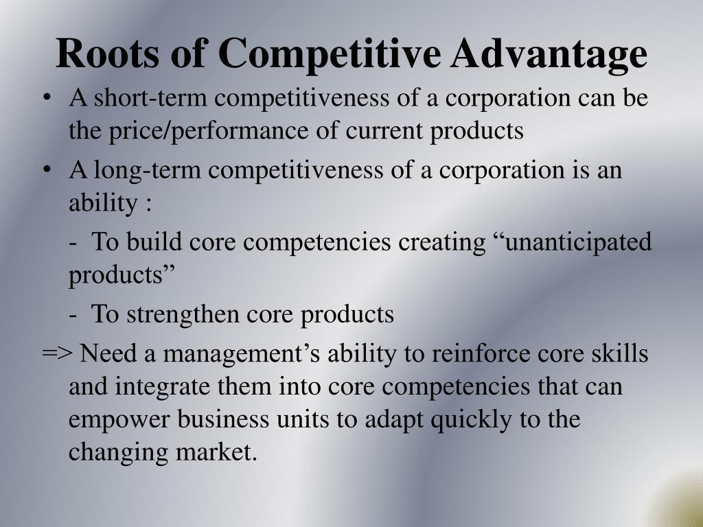 Ppt - The Core Competence Of The Corporation Powerpoint Presentation 