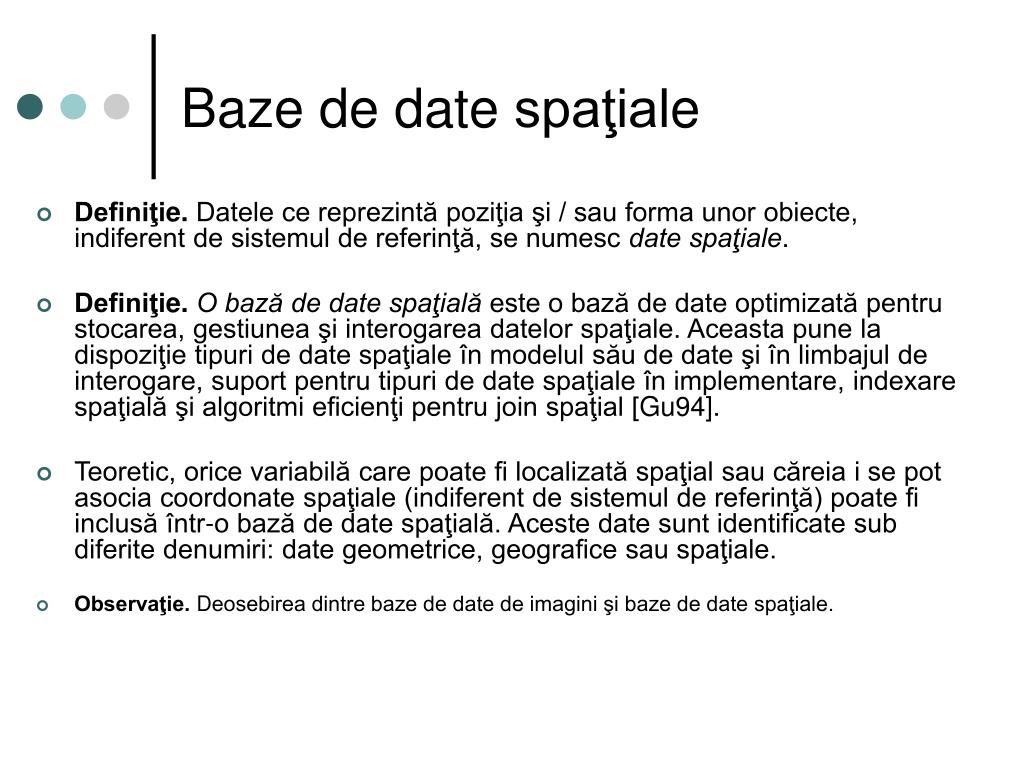 PPT - CAPITOLE AVANSATE DE BAZE DE DATE PowerPoint Presentation, free  download - ID:6926099