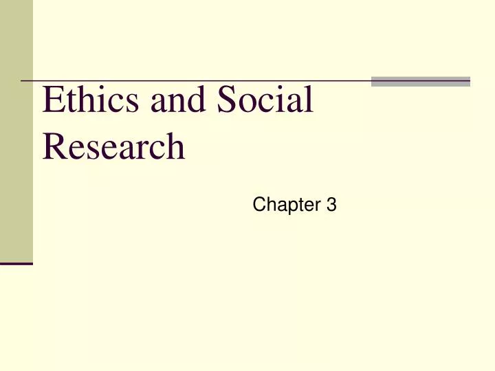 ethics in research social work