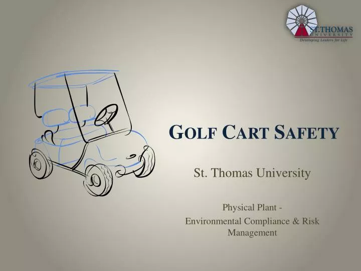 golf cart safety n.
