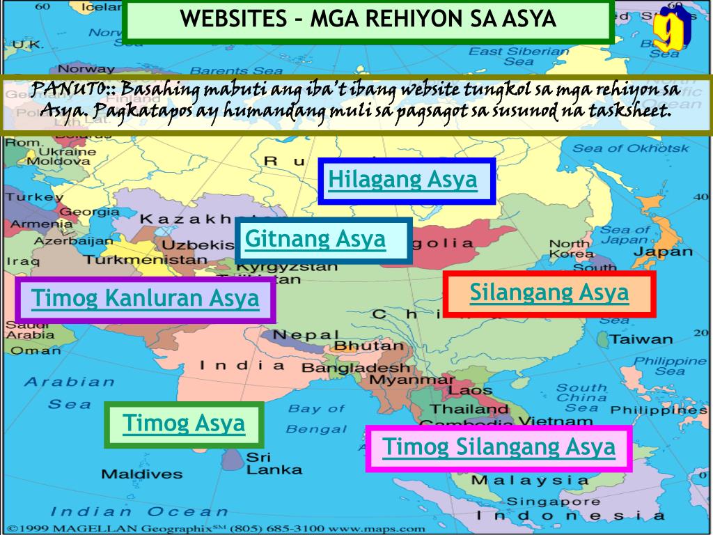 Magbigay Ng Limang Rehiyon Sa Hilagang Asya Timog Silangang Gumawa | My ...