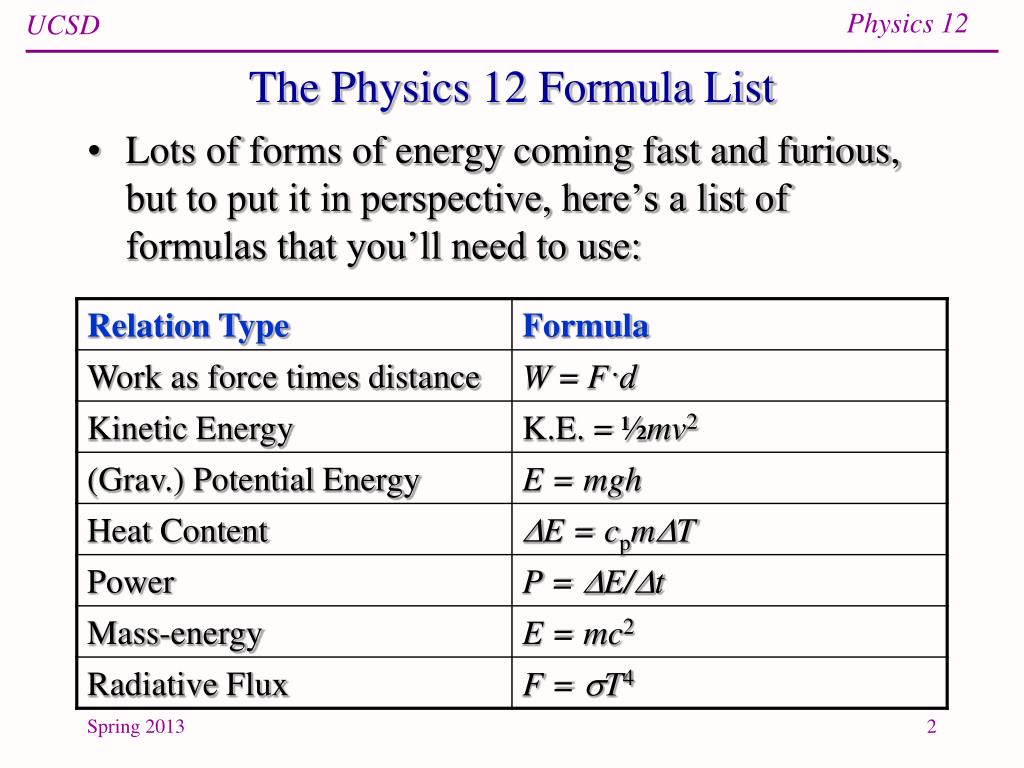PPT Forms Of Energy II PowerPoint Presentation Free Download ID 