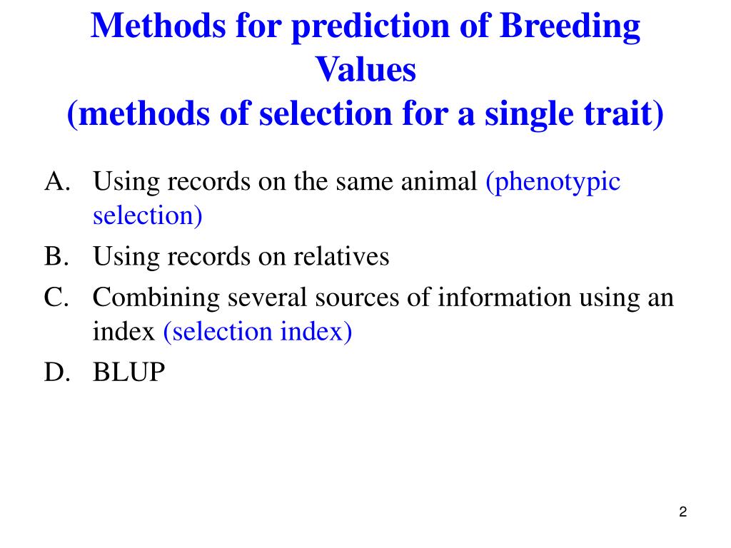 PPT - Animal Breeding and Genetics PowerPoint Presentation, free download -  ID:6934329