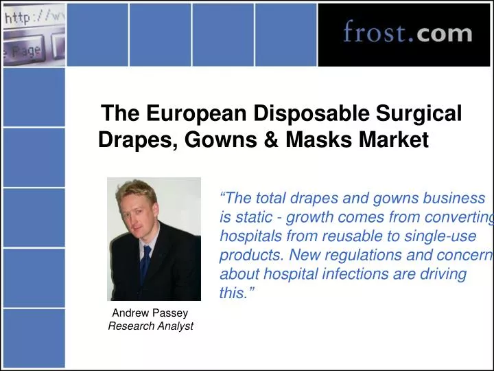 Ppt The European Disposable Surgical Drapes Gowns Masks