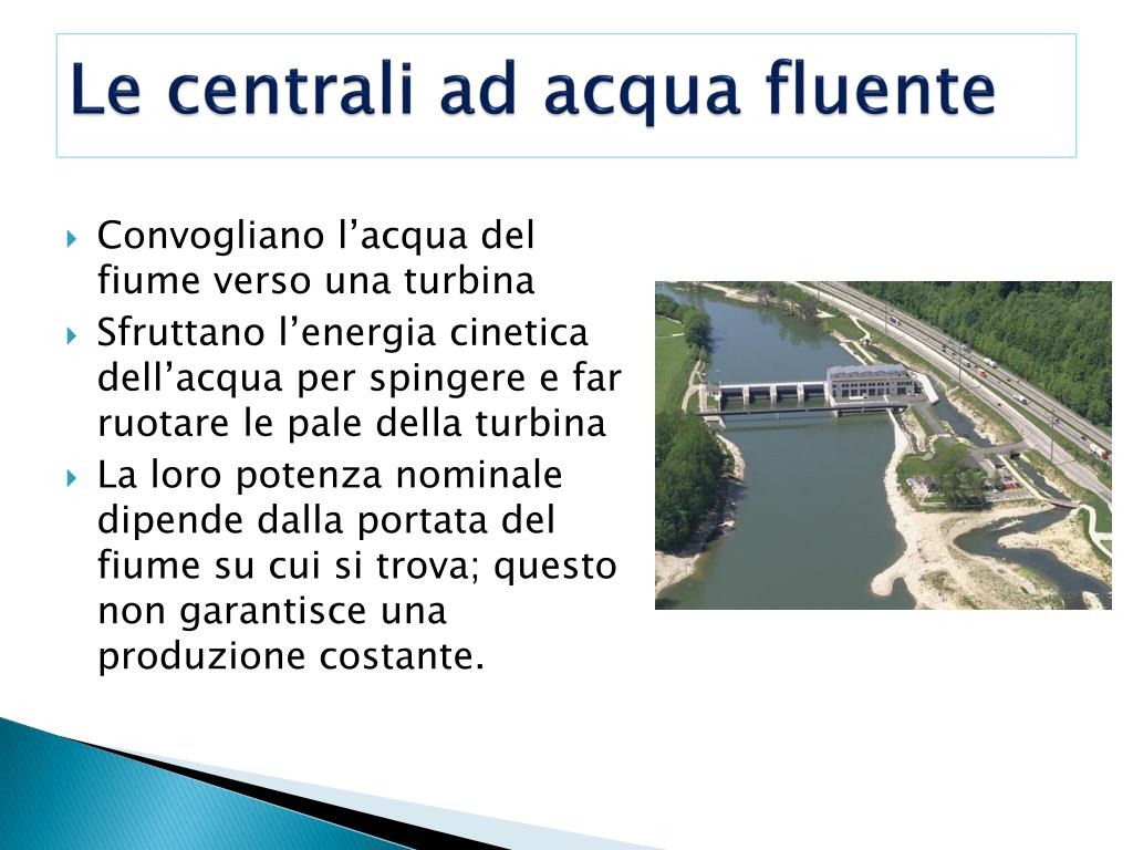 PPT - Le centrali idroelettriche PowerPoint Presentation, free download -  ID:6936980