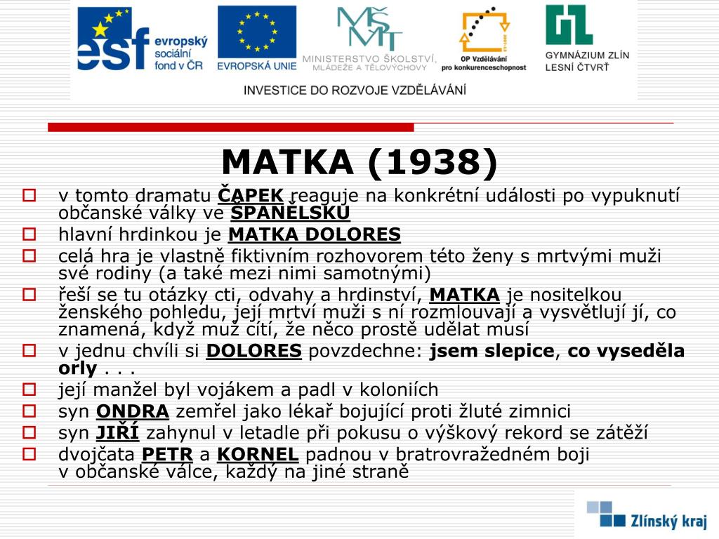 PPT - DRAMATICKÁ TVORBA KARLA ČAPKA PowerPoint Presentation, free download  - ID:6938068