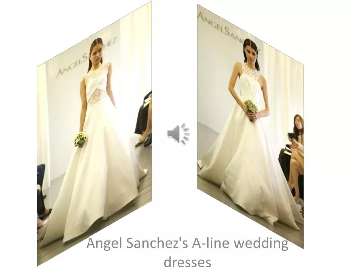 angel sanchez s a line wedding dresses n.