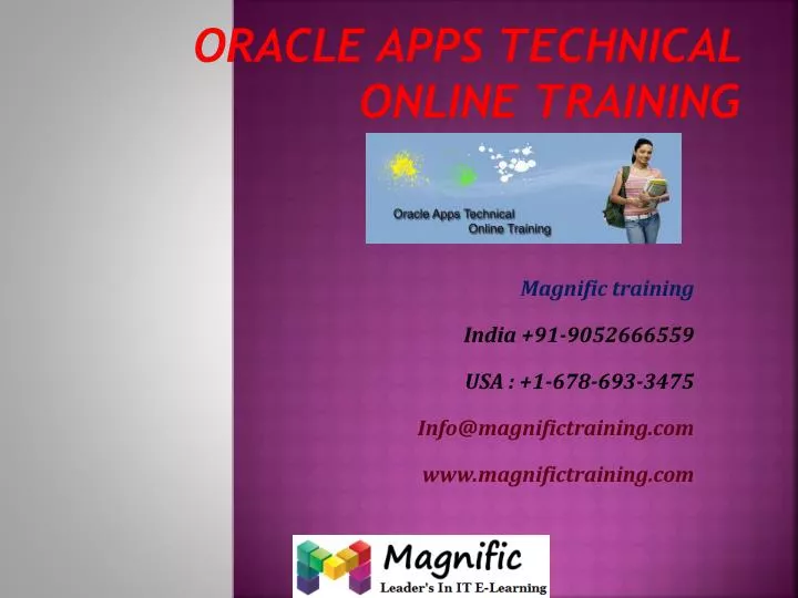 oracle apps technical online training n.