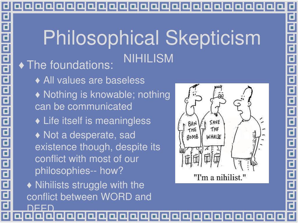 critical thinking philosophical skepticism