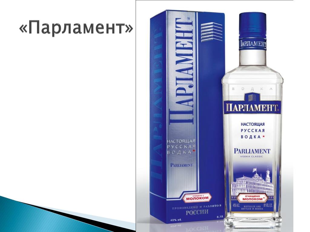 Водка Парламент Цена