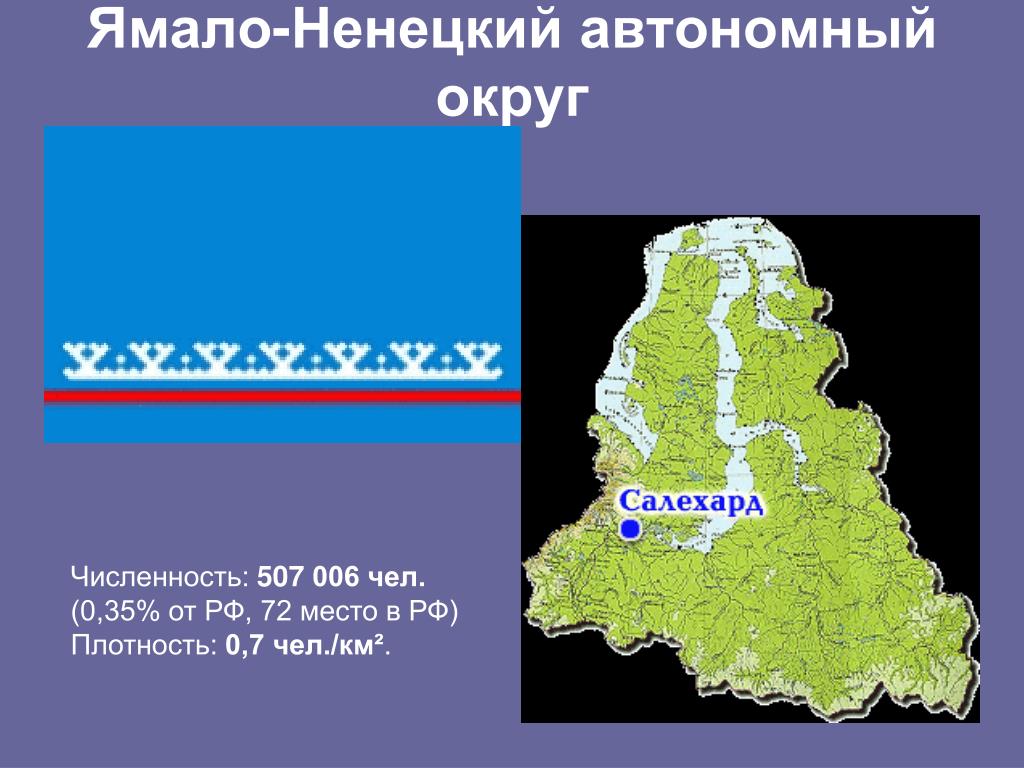 Зоны ямало ненецкого автономного округа