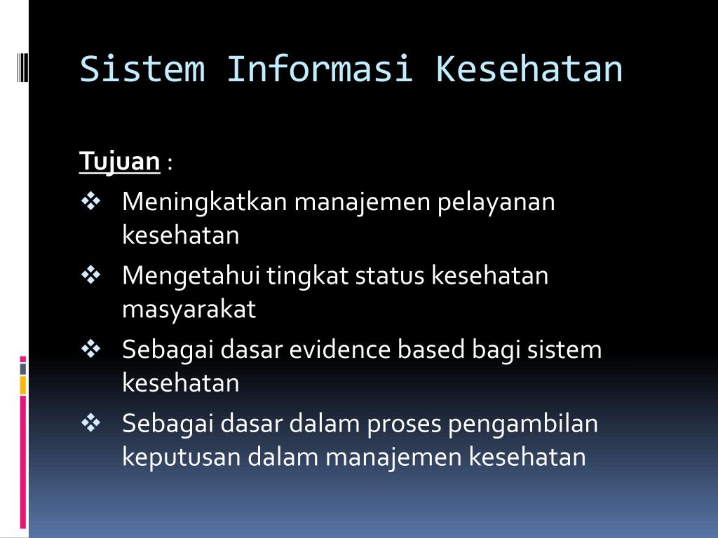PPT - Sistem Informasi Kesehatan PowerPoint Presentation, free download ...