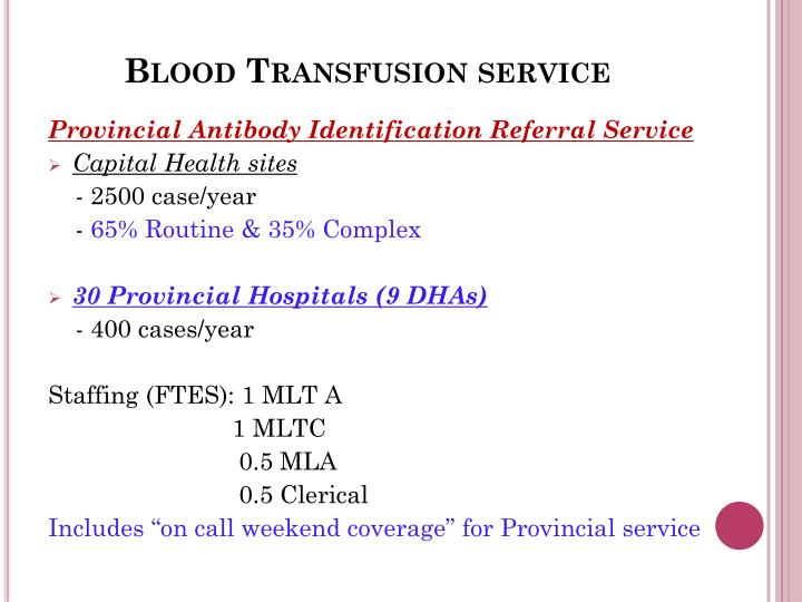 PPT Transfusion medicine laboratory management PowerPoint