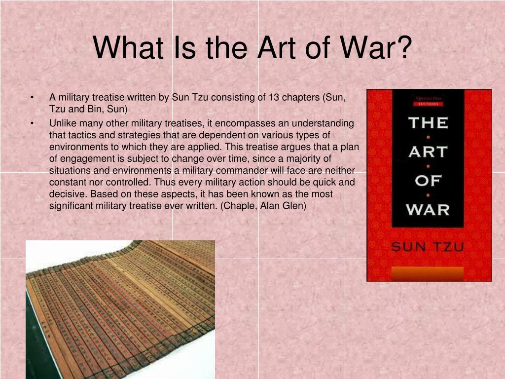 PPT Sun Tzu’s Art of War PowerPoint Presentation, free