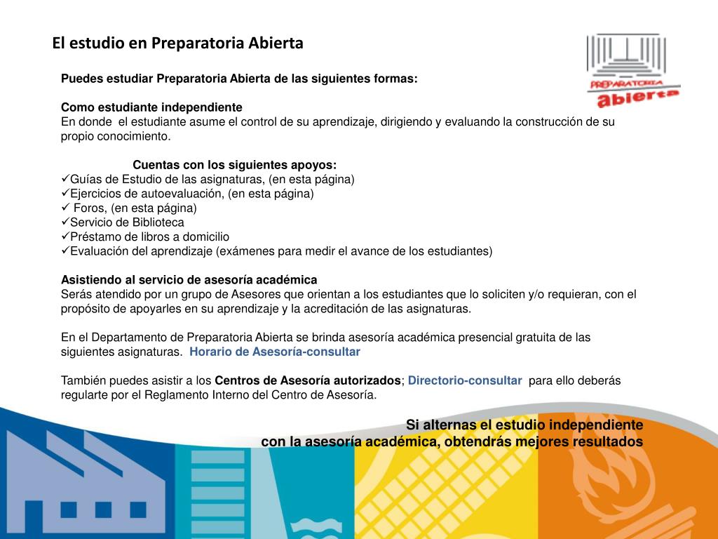 PPT PREPARATORIA ABIERTA PUEBLA PLATICA INFORMATIVA