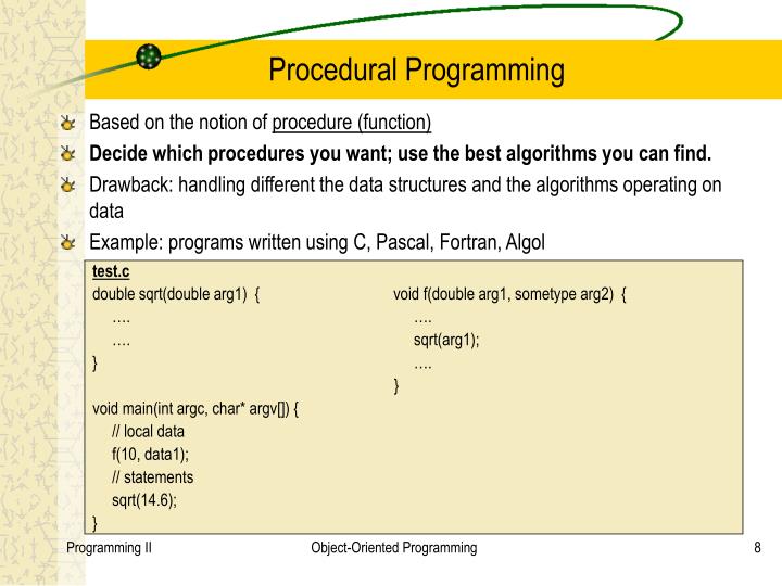 PPT - Object Oriented Programming PowerPoint Presentation - ID:6956129