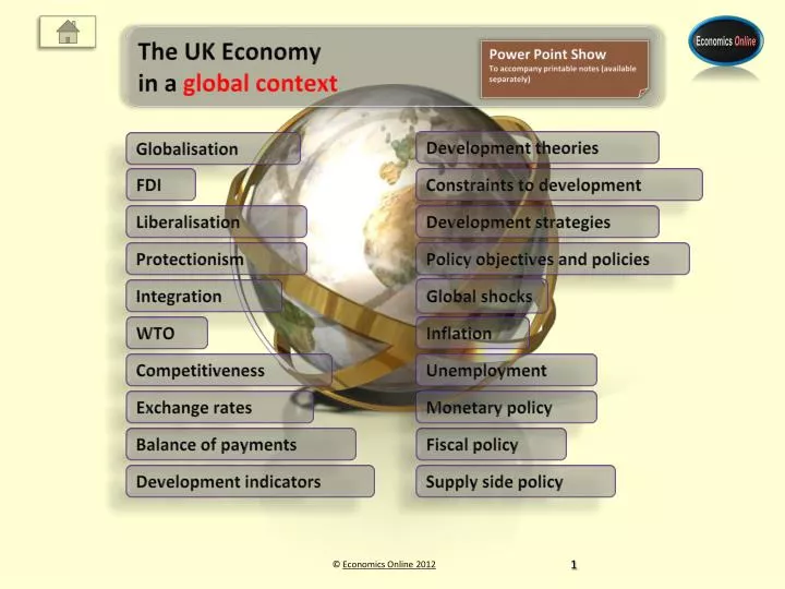 the uk economy in a global context n.