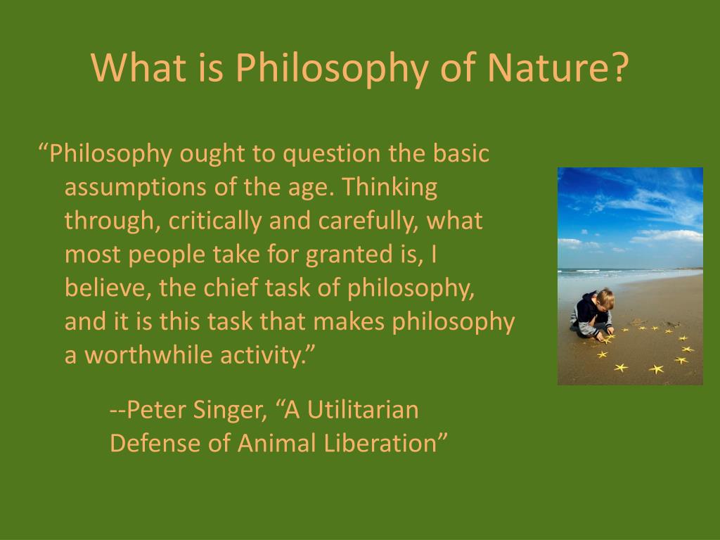 nature of philosophy research paper