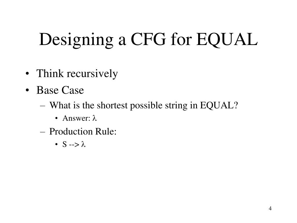 Designing Cfg Syntax PPT - Lecture 31 PowerPoint Presentation, free download - ID:6959019