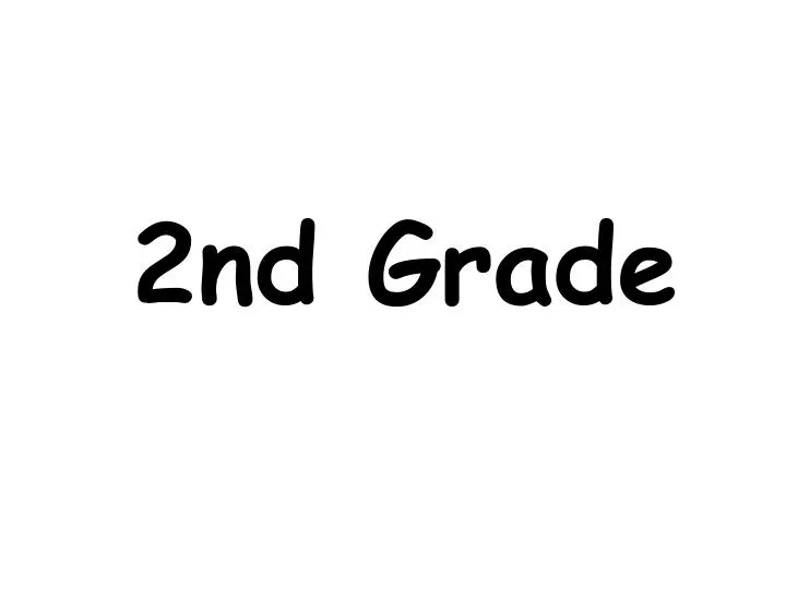 2nd grade n.