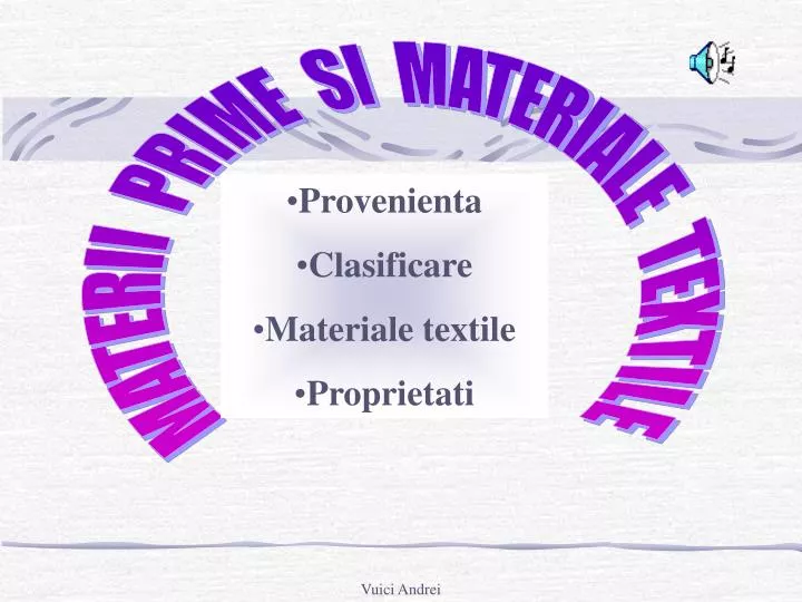PPT - MATERII PRIME SI MATERIALE TEXTILE PowerPoint Presentation, free  download - ID:6961040