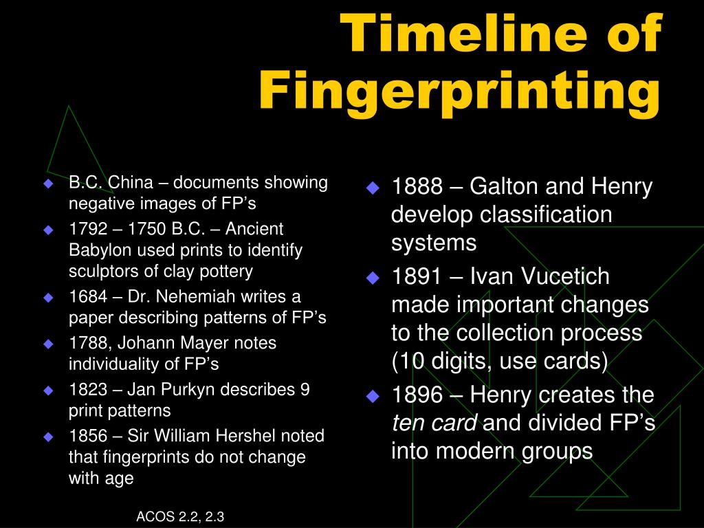 PPT Fingerprints PowerPoint Presentation, free download ID6963103