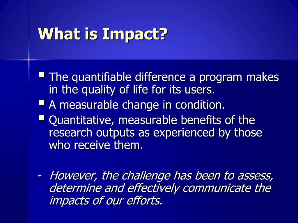PPT - Enhancing Accountability and Impact in Agricultural Research