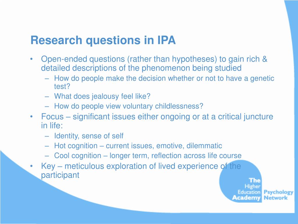 PPT Interpretative Phenomenological Analysis Rachel Shaw Aston PPT Interpretative Phenomenological Analysis Rachel Shaw Aston