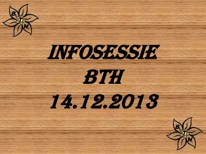 infosessie bth 14 12 2013 n.