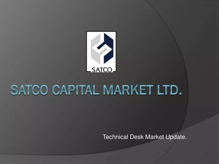 technical desk market update n.
