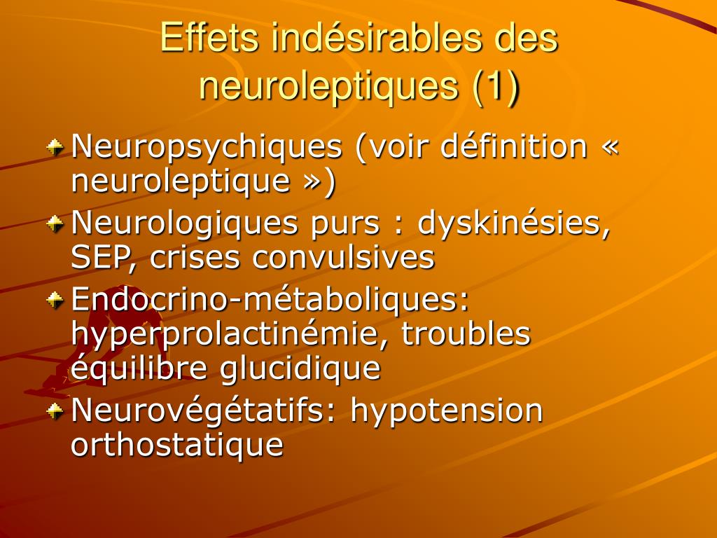 PPT - NEUROLEPTIQUES ET ANTIPSYCHOTIQUES PowerPoint Presentation, free ...