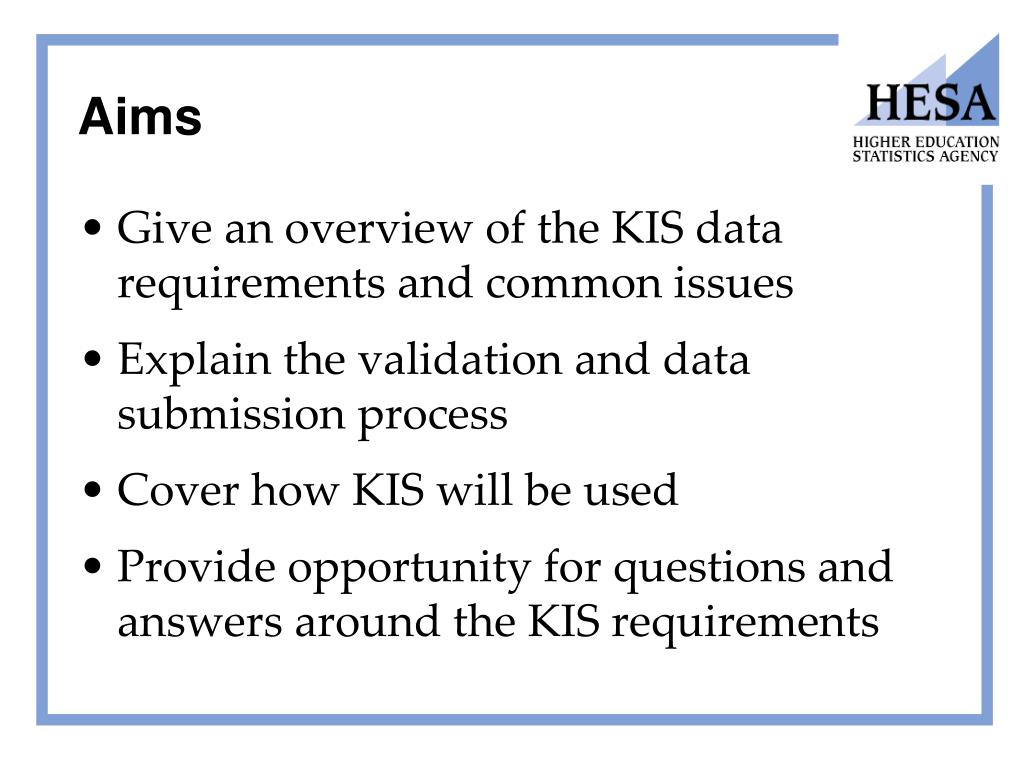 PPT - Key Information Set (KIS) PowerPoint Presentation, free download -  ID:6973525