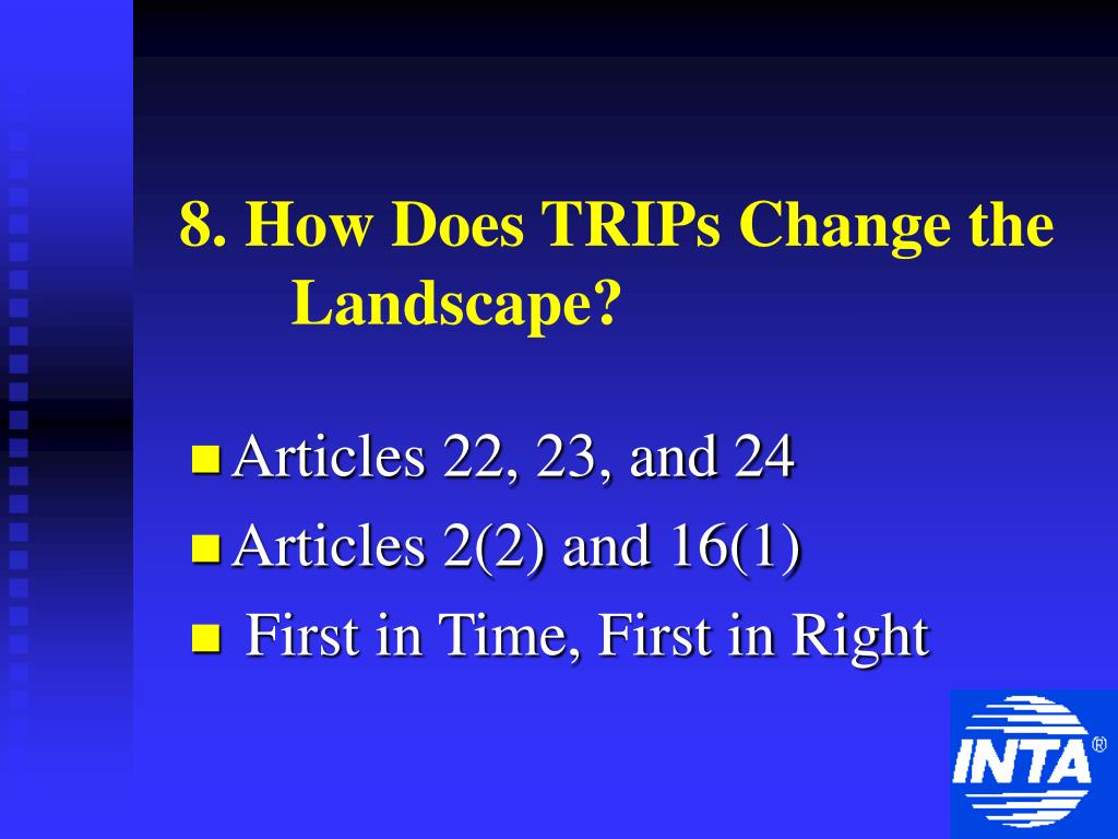 PPT INTA International Trademark Association PowerPoint Presentation