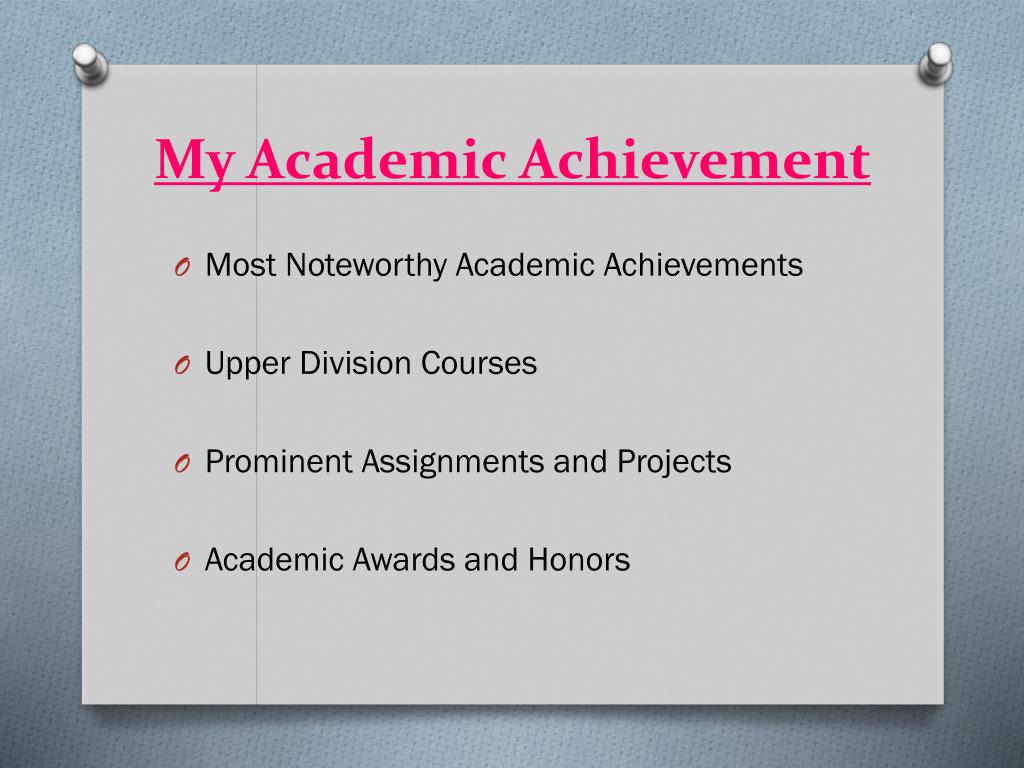 dissertation about academic achievement