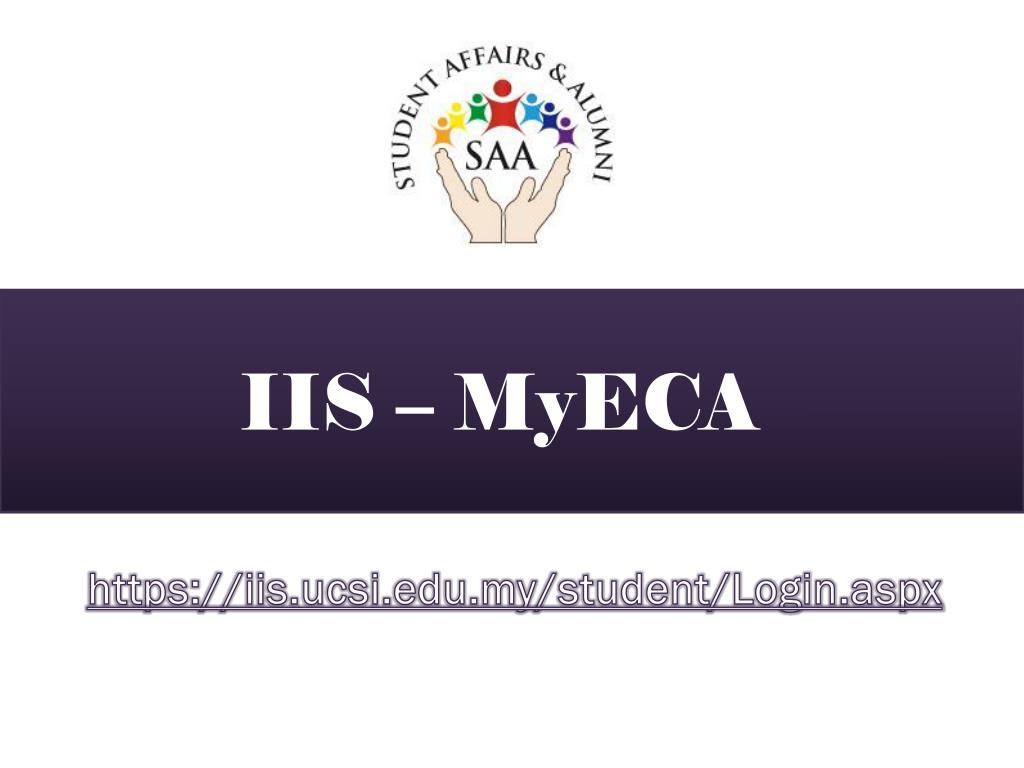 PPT - IIS – MyECA PowerPoint Presentation, free download - ID:6977802