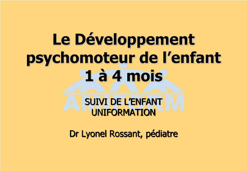 Ppt Le Developpement Psychomoteur De L Enfant 1 A 4 Mois Powerpoint Presentation Id