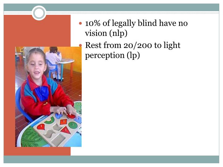 PPT BLINDNESS IN CHILDREN PowerPoint Presentation ID6982331