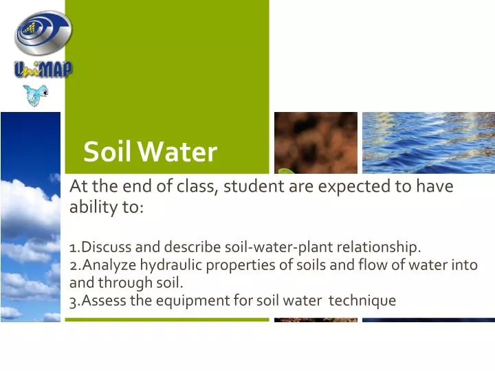 soil water n.