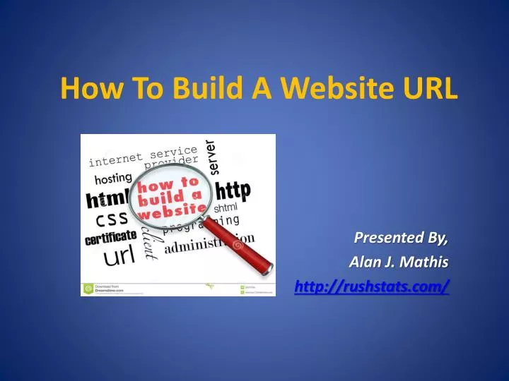 how to build a website url n.