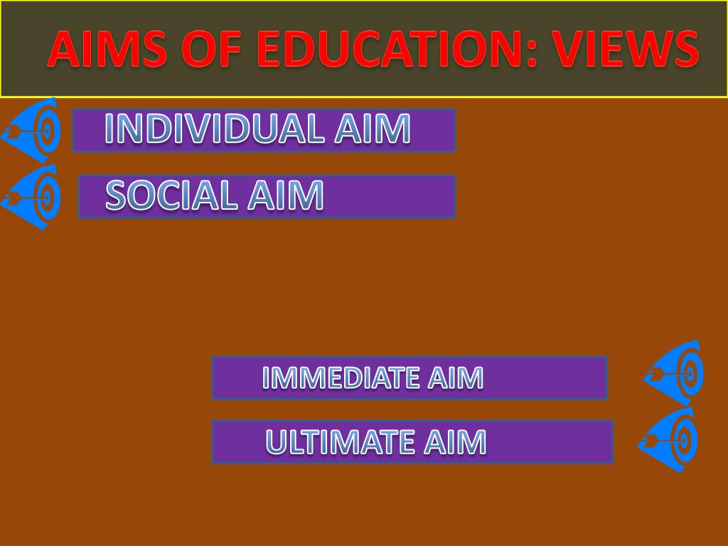 social aim of education