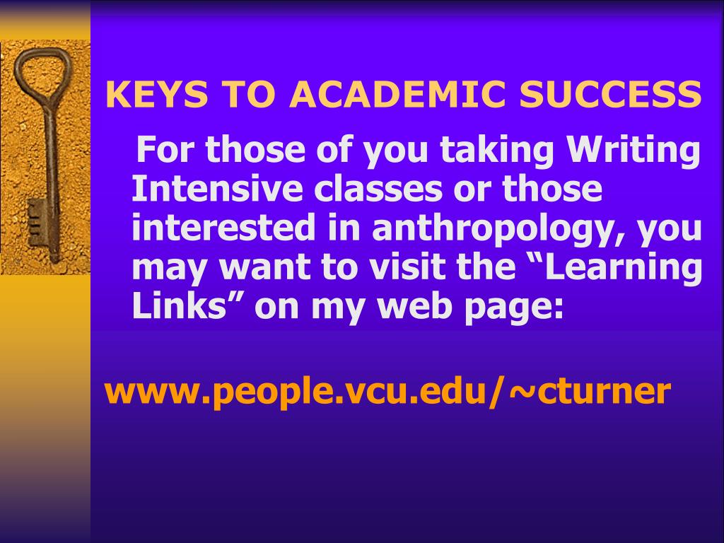 keys to academic success essay