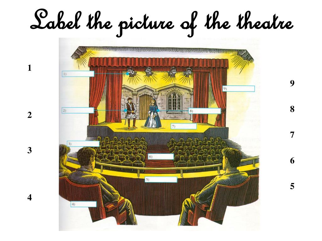 The write went to the theatre
