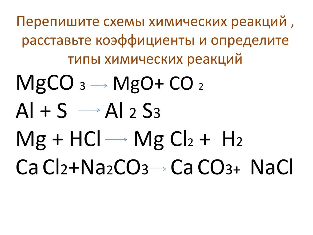 Zn mgo hcl. Расставьте коэффициенты и определите Тип химической реакции. Определить Тип химической реакции. Расставьте коэффициенты определите Тип реакции. Тип реакций и расстановка коэффициентов.