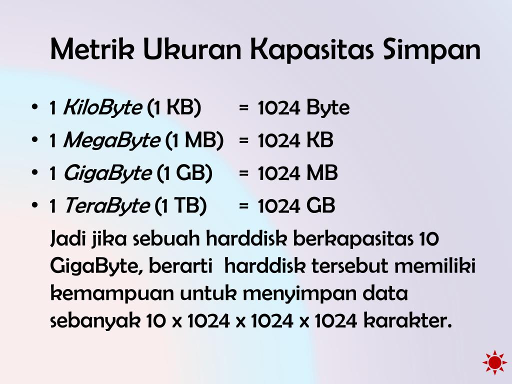 Cuantos bytes tiene un terabyte