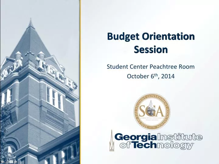 budget orientation session n.